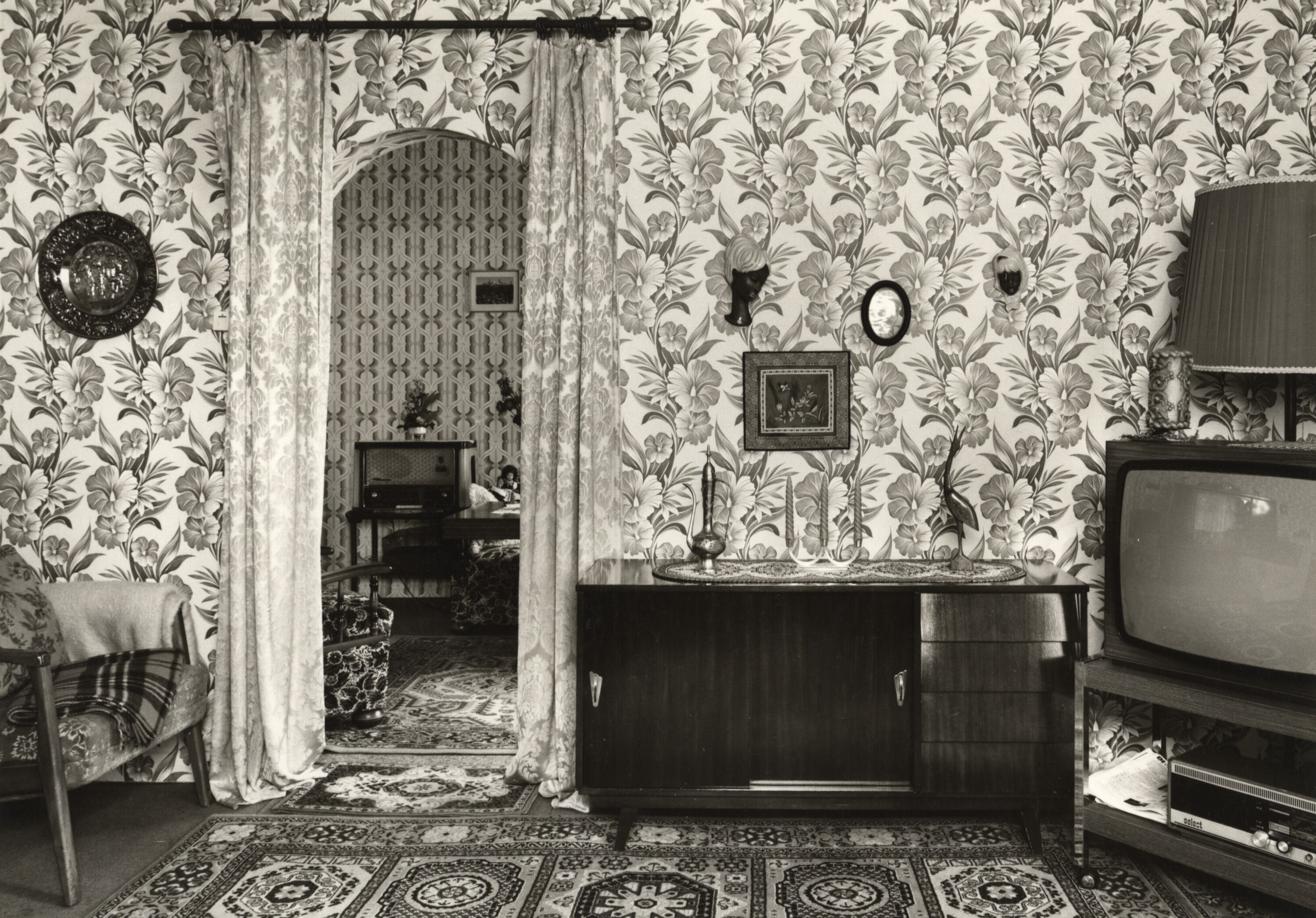 Brüggemannhof, Wohnzimmer des Hausmeisters